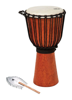 Toca TSSDJ Street Series Djembe Package