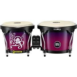 purple bongo drum and parts