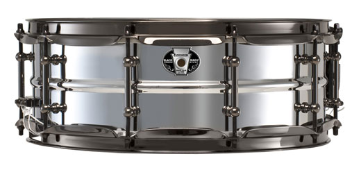 ludwig black magic metal snare drums