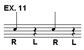 Quarter Notes Exercise 11