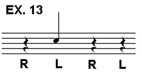 Quarter Notes Exercise 13