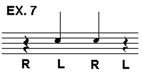 Quarter Notes Exercise 7