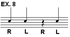 Quarter Notes Exercise 8