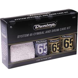 Dunlop System 65 Cymbal and Drum Care Kit Standard